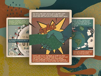Cloud Comic Book branding campaigns comic book ebook graphic design illustration