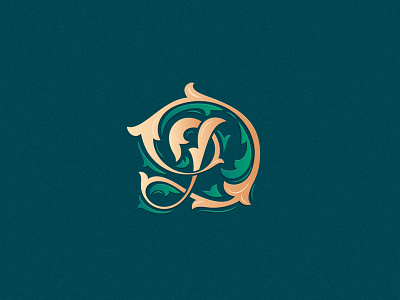 letter D 36days 36daysoftype 36daysoftype08 branding character customtype d design designchallenge floral greenery letter letter d logo monogram typography