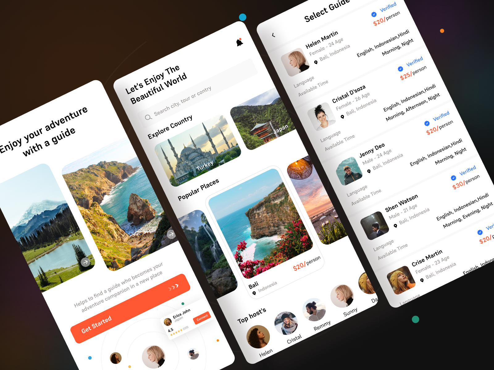 Tour Guide App - Mobile App Concept By Implies Solution On Dribbble