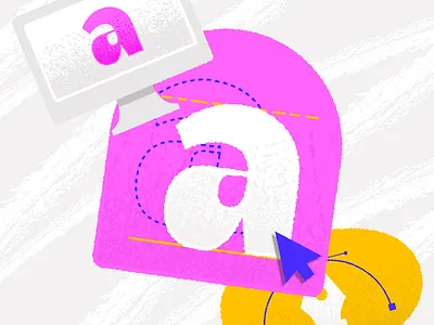 Typography icons badge brand branding design geometry icon logo logotype monogram texture