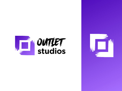 Outlet Studios Rebranding brand identity branding iconography logo logodesign typogaphy vector