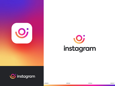 Instagram logo Redesign app branding design icon icon design illustration instagram instagram logo redesign logo concept logo designer logo mark logo redesign logodesign minimal modern logo rebranding socialmedia ui ux ui design webdesign