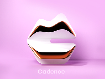 C forCadence 36days c 36daysoftype 36daysoftype08 3d 3dart awblak branding logo logo design mark