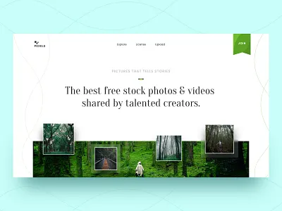 Pexel Redesign design ui uidesign uiux webdesign website