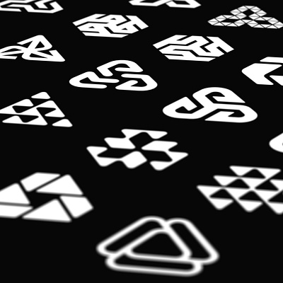 Concepts art concept designer icon linear logo vector