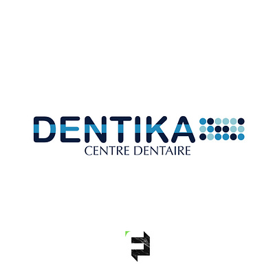 Logotype DENTIKA art arts auvergne blue clermont ferrand crea creation design designer france graphicdesign logo logodesign logotype minimalist paris sante teeth