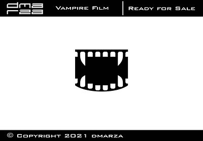 Vampire Film Logo art branding design graphic design icon logo logodesign minimal symbol vector
