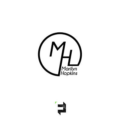 Logotype - MH adobe arts artwork black creation creator design designer france graphicdesigner light logo minimalist paris