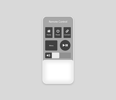 DailyUI::025 TV (Remote) App #DailyUI design ui