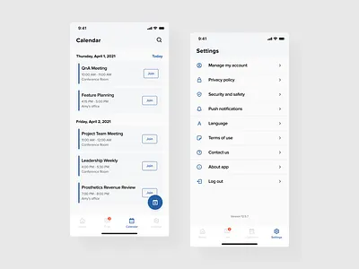 Business Mobile App app apps apps design calendar clean design ios ios app ios app design minimal ui ui ux ui design uidesign uiux ux ux ui ux design uxdesign uxui