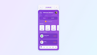 Nubank app - 2021 Concept app concept layout redesign site ui uiux web web design website