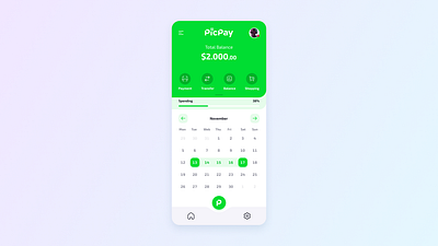 Picpay app - 2021 Concept app concept design interface layout redesign ui uiux web website