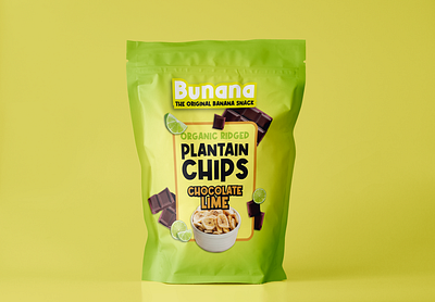 Bunana - Banana Chips Packaging Design branding design logo packagedesign packaging