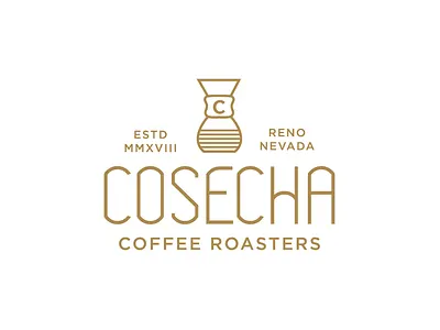 Cosecha Coffee Roaster branding coffee logo