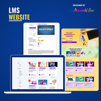 LMS Website anthrowebs elementor elementor pro lmswebsite mhnmunna tutorlms tutorlmspro webdesign wordpress