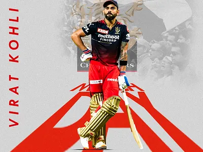 IPL 2024 graphic design illustrator ipl virat kohli