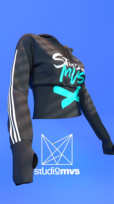 Hoodie - Knit 3d adidas branding hoddie houdini knit motion graphics rnd