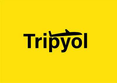 Travel logo black logo creative design creative logo logo logodesign simple design simple logo design yellow beckground