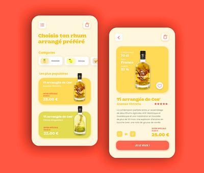 DAILY UI #036 - Special Offer alcohol app daily ui dailyui dailyuichallenge rhum shop app shopping shopping app special offer ui ui design