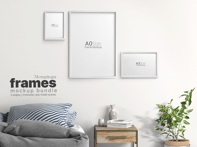 Frame Mockups Bundle bundle frame home decor matt metallic mockup mockup psd mockup template photo frame poster design posters presentation wooden