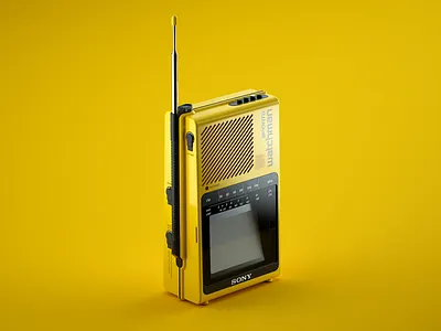 Sony FD 45A Sports Watchman: II 3d adobe after effects autodesk chaos group design designinspiration digitalart fusion 360 hard surface modeling hdr light studio photoshop v ray vray