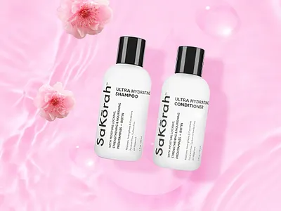 Shampoo Conditioner adobe illustrator branding design graphic photoshop