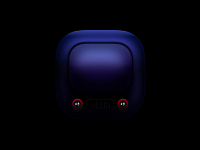 Yotube Tv Icon app icon logo mobile ui ux web