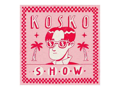 Show album album cover art cartoon cover dribbble illustration kosko minimal procreate