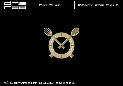 Eat Time Logo art branding design graphic design icon logo logodesign minimal symbol vector