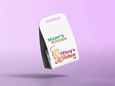 Mary's Kitchen Logo Coffee Cup Bag adobe illustrator adobe photoshop branding design icon illustration illustrator logo typography vector