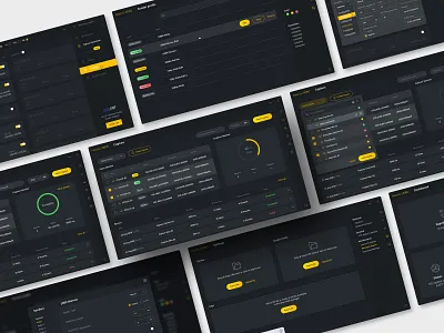 Signal Generator Web App app design black broadcast broadcasting dark app dark mode dark theme dark ui grey interface ui ux ui design user experience user interface ux design web app web apps yellow