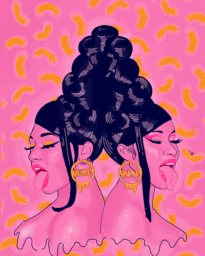 WAP art character design concept art fashion illustration