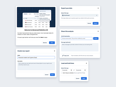 Modal designs app component dashboard dashboard app light modal productdesign ui uiux web