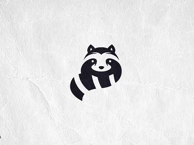 Rad Raccoon 2021 2021 logo animal logo behance black and white logo brand mark graphic design icosaedru logo logo collection logo design logofolio negative space negative space logo raccoon rad vector
