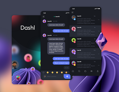 Dashl - Social Gaming App app app design design game design ui ux