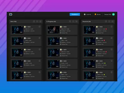 Podcast Dashboard Design dark theme dark theme ui dark ui dashboard design padcost ui ux web design website