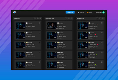 Podcast Dashboard Design dark theme dark theme ui dark ui dashboard design padcost ui ux web design website