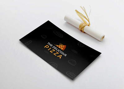 Free Pizza Business Card Mockup download mockup mockup mockups psd