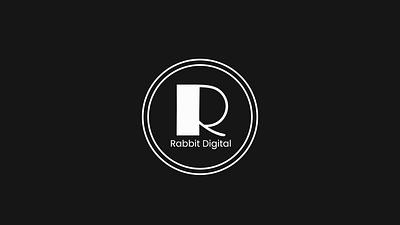 Rabbit Digital Logo design brand design brand identity branding design icon design icons identity lettering logo logo design logo font logo for agency logo for company logodesign logos logotype monogram old logo symbol typography