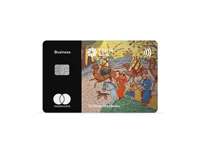 New concept for PASHA Bank cards branding concept creative credit card creditcard design illustration minimal