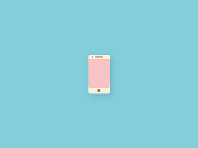 Tech Icons - Smartphone design flat icon mobile modern phone smartphone tech technology vector