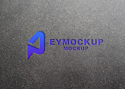 Road Embross Freebies Logo Mockup 2021 design free free mockup graphic logo mockup new premium psd mockup