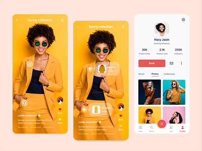 Social Commerce application f22labs figma mobile productdesign selfbranding social socialcommerce ui uidesign ux uxdesign