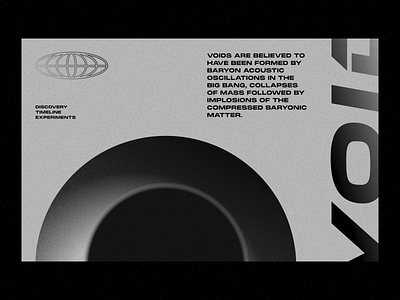 Void 002 blackandwhite dailyui landing page logo minimal minimalistic sweden typography vector web website