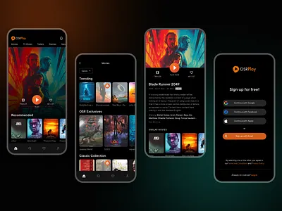 Video Streaming App app design clean app dark app dark ui film app ios app design movies app nepali design streaming video video app video app ui video player video streaming video ui watch