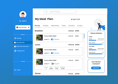 Sophro Planner - Meal Plan