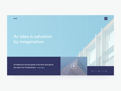 Arch - website architecture architecture design architecture website design homepage homepage design layout layoutdesign minimalist design simple simple design ux uxdesign web uiux webdesign website website concept