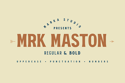 MRK Maston - Free Vintage Display Font design display font free free font freebie illustration logo type typeface vintage