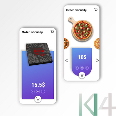 pizza logo ui uiux uiux design