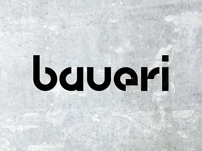 Baueri - Free Geometric Georgian Font design display font free free font freebie illustration logo type typeface vintage